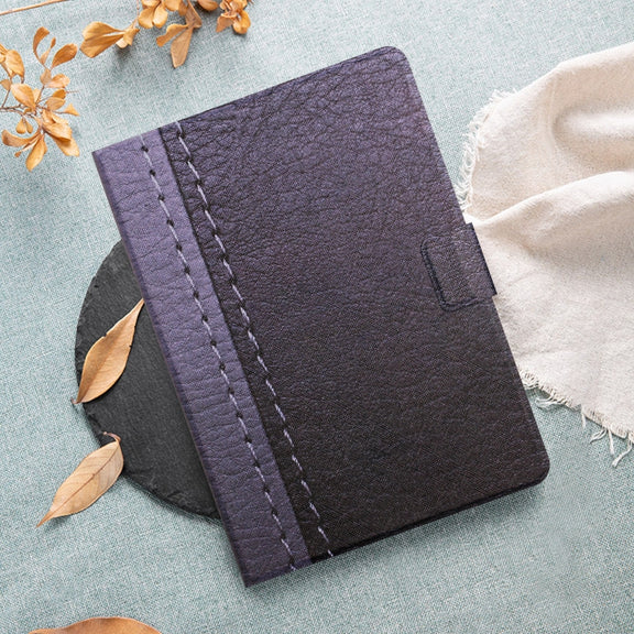 For Amazon Kindle Fire Max 11 Solid Color Stitching Smart Leather Tablet Case(Grey)