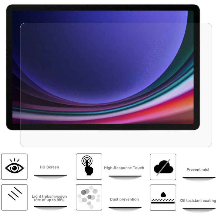 For Samsung Galaxy Tab S9+ 25pcs Full Screen HD PET Screen Protector