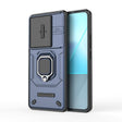 For Xiaomi Redmi Note 13 Pro 5G Sliding Camshield TPU + PC Shockproof Phone Case with Holder(Blue) - Note 13 Pro Cases by PMC TechLife | Online Shopping South Africa | PMC TechLife