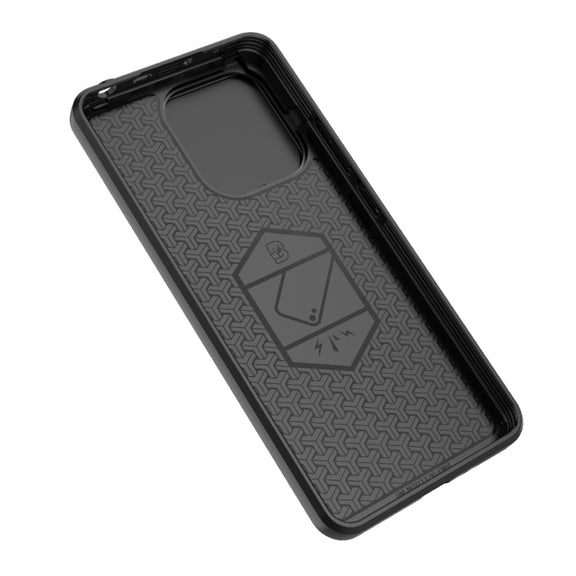 For Xiaomi Redmi Note 13 4G Global Sliding Camshield TPU + PC Shockproof Phone Case with Holder(Black)