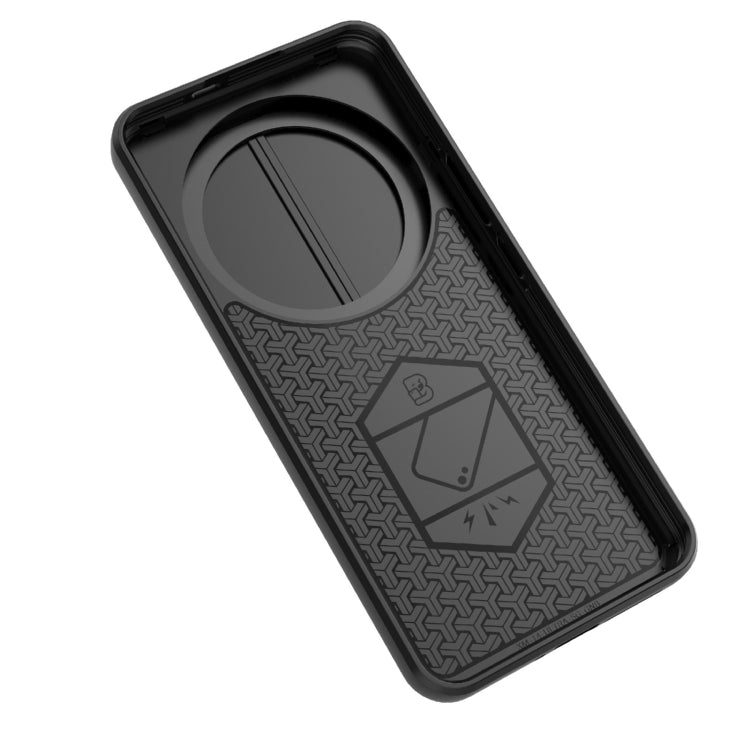 For Xiaomi 14 Ultra Sliding Camshield TPU + PC Shockproof Phone Case with Holder(Black)