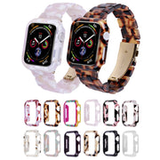 For Apple Watch Ultra 2 / Ultra 49mm Printed Resin PC Watch Case(Milk Pattern)