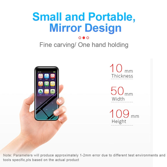 4GB M15 Multi-function Smart Voice Recorder MP3 Hifi Sound Music Player Walkman, Bluetooth Version