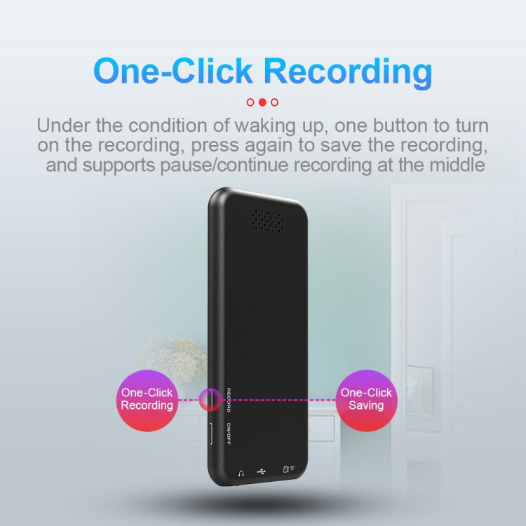 4GB M15 Multi-function Smart Voice Recorder MP3 Hifi Sound Music Player Walkman, Bluetooth Version