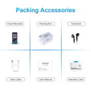 32GB M15 Multi-function Smart Voice Recorder MP3 Hifi Sound Music Player Walkman, Bluetooth Version