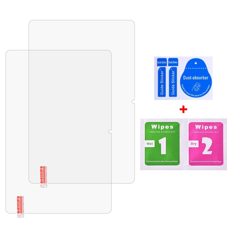 For Blackview Tab 90 WiFi 11 2pcs 9H 0.3mm Explosion-proof Tempered Glass Film