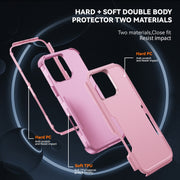 For iPhone 16 Pro Max Commuter Shockproof TPU + PC Phone Case(Pink)