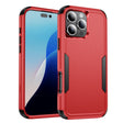 For iPhone 16 Pro Max Commuter Shockproof TPU + PC Phone Case(Red+Black) - iPhone 16 Pro Max Cases by PMC TechLife | Online Shopping South Africa | PMC TechLife | Buy Now Pay Later Mobicred