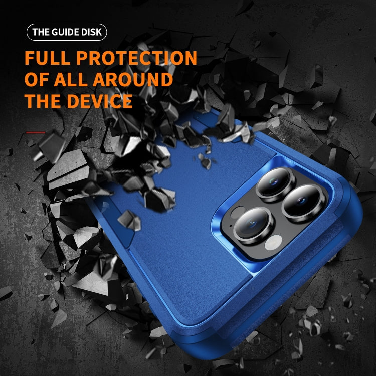 For iPhone 16 Pro Commuter Shockproof TPU + PC Phone Case(Royal Blue)