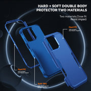 For iPhone 16 Pro Commuter Shockproof TPU + PC Phone Case(Royal Blue)
