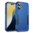 For iPhone 16 Plus Commuter Shockproof TPU + PC Phone Case(Royal Blue+Black) - iPhone 16 Plus Cases by PMC TechLife | Online Shopping South Africa | PMC TechLife | Buy Now Pay Later Mobicred