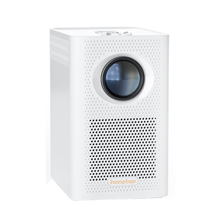 S30 Max Android 10 OS HD Portable WiFi Mobile Projector, Plug Type:US Plug(White)