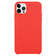 For iPhone 16 Pro Solid Silicone Phone Case(Red)