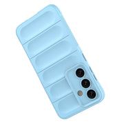 For Samsung Galaxy S24 5G Magic Shield TPU + Flannel Phone Case(White)