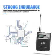 XTUGA  IEM1100 Professional Wireless In Ear Monitor System 5 BodyPacks(US Plug)