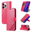 For iPhone 16 Pro AZNS Sheepskin Texture Flip Leather Phone Case(Red) - iPhone 16 Pro Cases by AZNS | Online Shopping South Africa | PMC TechLife | Buy Now Pay Later Mobicred
