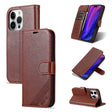 For iPhone 16 Pro AZNS Sheepskin Texture Flip Leather Phone Case(Brown) - iPhone 16 Pro Cases by AZNS | Online Shopping South Africa | PMC TechLife | Buy Now Pay Later Mobicred