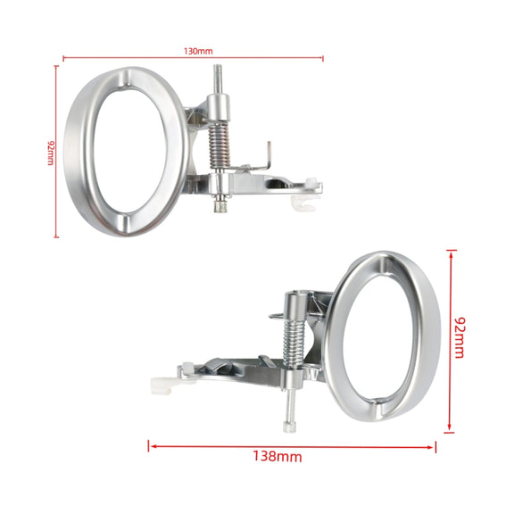 A7861 1 Pair For Dodge Nitro 2007-2011 Car Door Inside Handle 68004828AA+68004829AA
