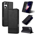 For iPhone 16 Plus AZNS Magnetic Calf Texture Flip Leather Phone Case(Black) - iPhone 16 Plus Cases by AZNS | Online Shopping South Africa | PMC TechLife | Buy Now Pay Later Mobicred