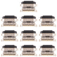 For Xiaomi CC9 Pro 10 PCS Charging Port Connector - Tail Connector by PMC TechLife | Online Shopping South Africa | PMC TechLife