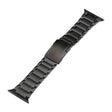 For Apple Watch Series 6 44mm Five Beads Turtle Buckle Titanium Steel Watch Band(Grey) - Watch Bands by PMC TechLife | Online Shopping South Africa | PMC TechLife | Buy Now Pay Later Mobicred