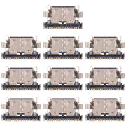For Samsung Galaxy M54 5G SM-M546B 10 PCS Charging Port Connector