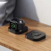 For Apple Watch JJT-A56 Portable Foldable Wireless Charger(Black)