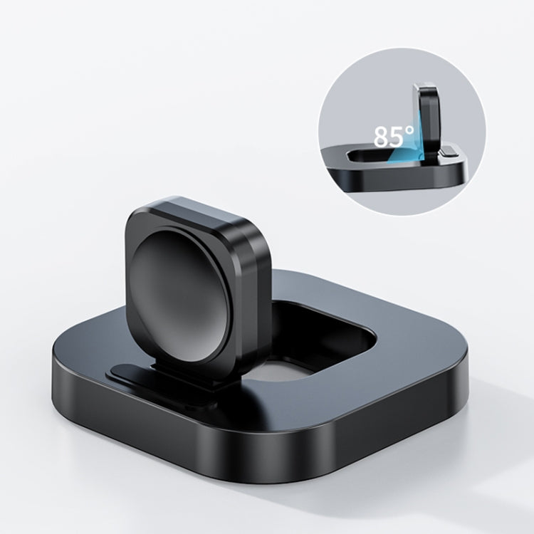 For Apple Watch JJT-A56 Portable Foldable Wireless Charger(Black)