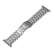For Apple Watch SE 40mm Five Beads Titanium Steel Watch Band(Silver)