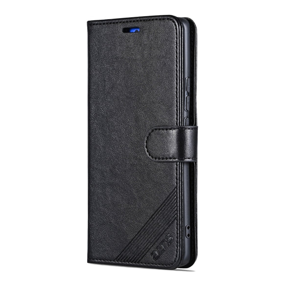 For Huawei Pura 70 Pro / 70 Pro+ AZNS Sheepskin Texture Flip Leather Phone Case(Black)