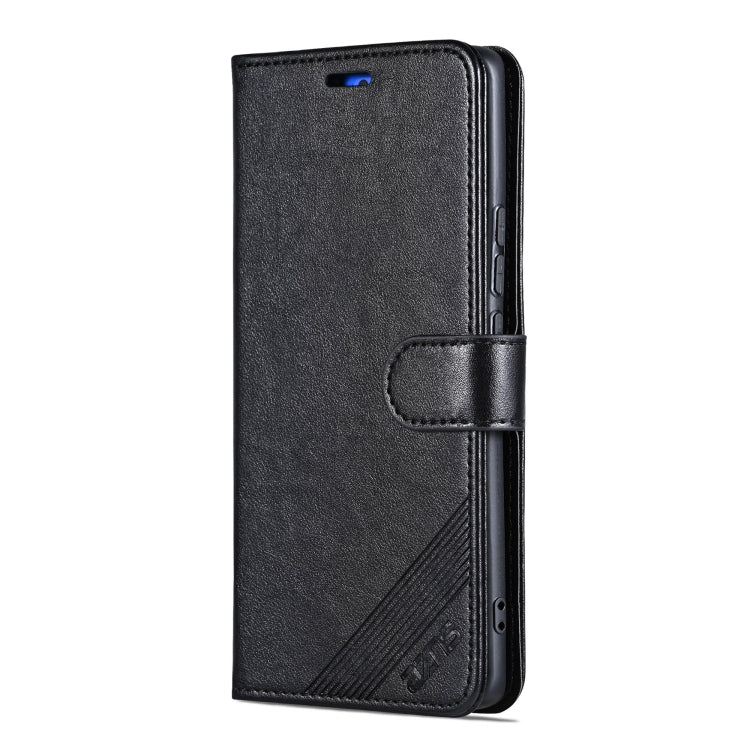 For Huawei Pura 70 Pro / 70 Pro+ AZNS Sheepskin Texture Flip Leather Phone Case(Black)