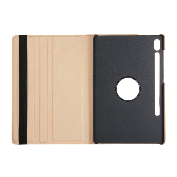 For Samsung Galaxy Tab S9 360 Degrees Rotation Holder Litchi Texture Leather Tablet Case(Blue)