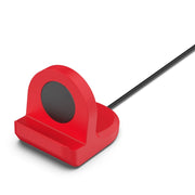 For Samsung Galaxy Watch 6 / 6 Classic Smart Watch Silicone Charging Bracket(Red)