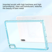 For Huawei MatePad 10.4 Clear Acrylic Shockproof Tablet Case(White)