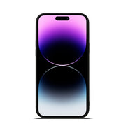 For iPhone 15 Pro Max Denior PU Single Card Slot Holder Phone Case(Blue)