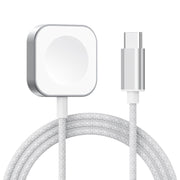 For Apple Watch Type-C Interface Magnetic Charger(Silver)