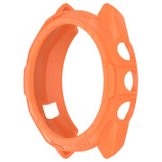 For Garmin Approach S70 47mm Armor Hollow Watch Protective Case(Orange)