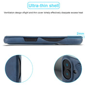 For iPhone 16 Plus LC.IMEEKE Hon Ancient Series Flip Leather Phone Case(Blue)