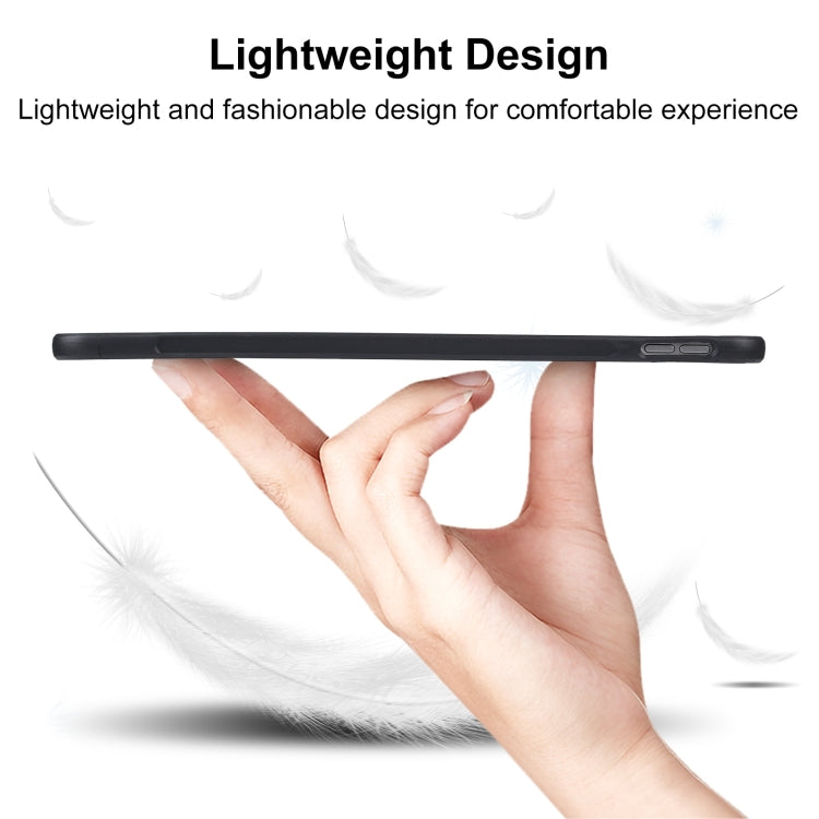 For Samsung Galaxy Tab S9+ TPU Tablet Case(Frosted Black)
