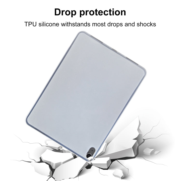 For Samsung Galaxy Tab S9+ TPU Tablet Case(Frosted Clear)