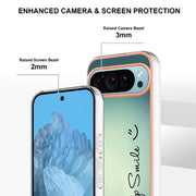 For Google Pixel 9 / 9 Pro Electroplating Dual-side IMD Phone Case(Smile)