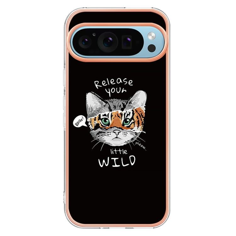 For Google Pixel 9 / 9 Pro Electroplating Dual-side IMD Phone Case(Natural Growth)