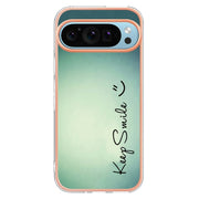 For Google Pixel 9 Pro XL Electroplating Dual-side IMD Phone Case(Smile)