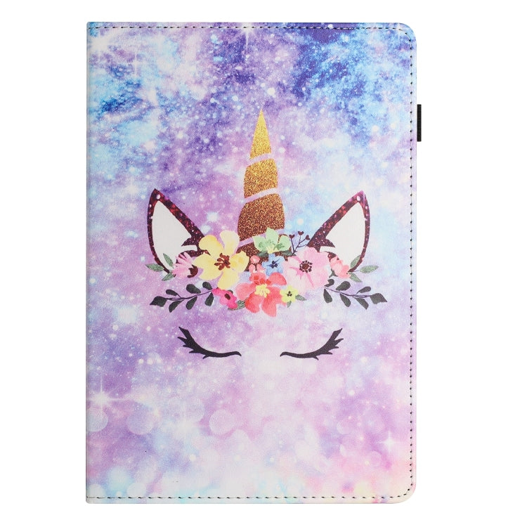 For Amazon Kindle Fire Max 11 2023 Sewing Litchi Texture Smart Leather Tablet Case(Smiling Face)