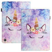 For Amazon Kindle Fire Max 11 2023 Sewing Litchi Texture Smart Leather Tablet Case(Smiling Face)