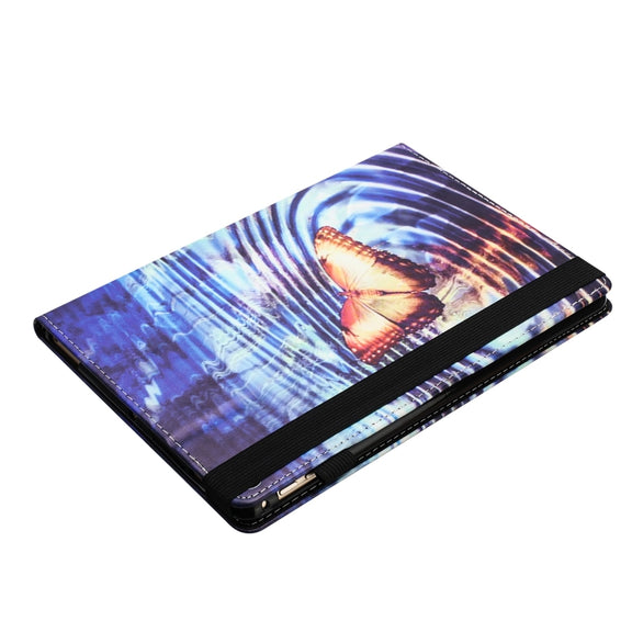 For Lenovo Tab M10 HD Gen 2 Sewing Litchi Texture Smart Leather Tablet Case(Butterfly)