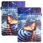 For Lenovo Tab M10 Plus 3rd Gen Sewing Litchi Texture Smart Leather Tablet Case(Butterfly)