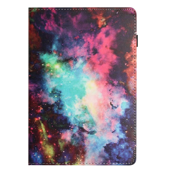 For Lenovo Tab M10 Plus 3rd Gen Sewing Litchi Texture Smart Leather Tablet Case(Starry Sky)