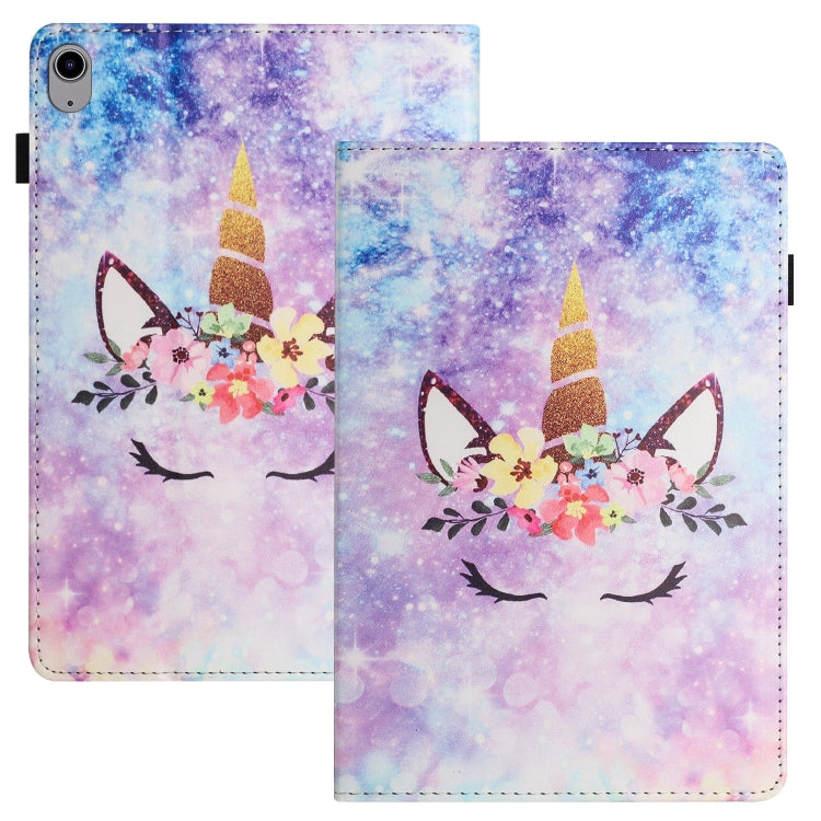For Lenovo Tab P11 Sewing Litchi Texture Smart Leather Tablet Case(Smiling Face)