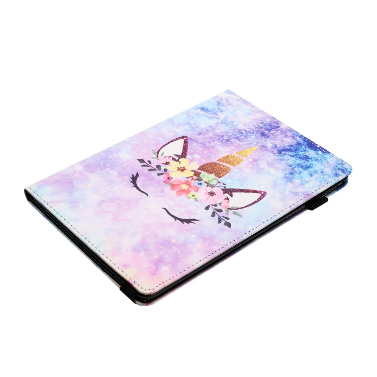 For Lenovo Tab P11 Sewing Litchi Texture Smart Leather Tablet Case(Smiling Face)